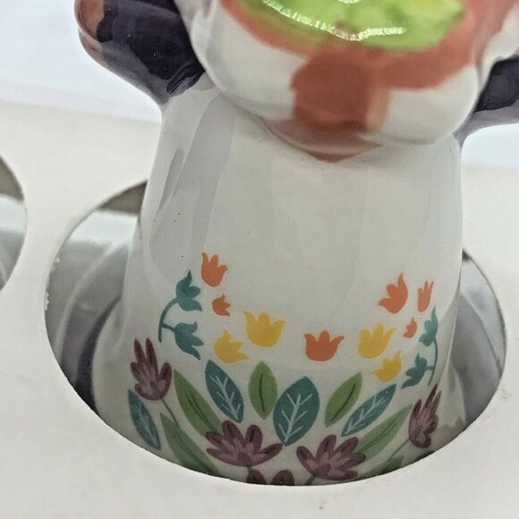 Halloween & Dia De Los Muertos Bride & Groom Salt & Pepper Shaker Set - Picture 12 of 12